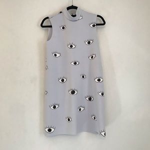Zara Eye Scuba Dress